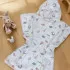 Baby textil pončo za plažu, djevojčice 