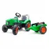 Falk superpunjivi traktor za decu sa prikolicom 