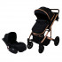Jungle Roo kolica 2u1 Gold-black