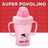 Baby Chef no-spill sa slamčicom 200ml, 9m+, roze