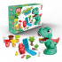 Dede plastelin art craft nahrani dinosaurusa