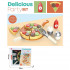 HK Mini igračka ukusni i zabavni pizza set