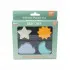 Baby Chef silikonske puzzle nebo, crna 