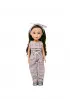 Cute&Cool lutka Brunette karirano odelo, 30cm 