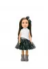 Cute&Cool lutka Brunette crna suknjica, 30cm 