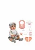 Cute&Cool lutka beba sa priborom za jelo, 40cm 