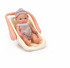 Cute&Cool lutka beba u sedištu, 15cm
