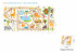 Sunta podne puzzle safari staza, 8 kom 