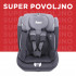 Puerri auto sedište MaxSafe (76-150cm), black/grey 