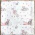 Lillo&Pippo muslin pelena 75x75cm, Zverići 