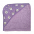 Lillo&Pippo peškir sa kapuljačom 80x80cm, violet 