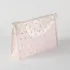 Be Cute prozirni neseser srca, sv. roze 24x7x16cm 