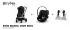 Cybex duo sistem Eos Cloud G,Moon Black black 