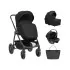 Kikka boo trio sistem Modena, black 