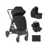 Kikka boo trio sistem Ava, black 