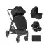 Kikka boo trio sistem Ava, black 