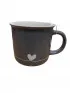 Cute&Cool HOME keramička šolja siva 390ml 