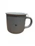 Cute&Cool HOME keramička šolja siva srce 390ml 