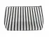 Be Cute neseser sa linijama crno beli 21*13*7cm 
