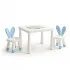 Cute&Cool HOME set za sobu sto i 2 stolice plava 