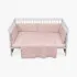 Lillo&Pippo punjena posteljina 3/1, Terrazzo Pink 
