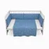 Lillo&Pippo punjena posteljina 3/1, Blue Wish 