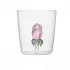 Cute&Cool HOME staklena čaša sa ružom, 400ml 