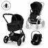 Cybex trio sistem Balios S Lux, Moon Black 2026 