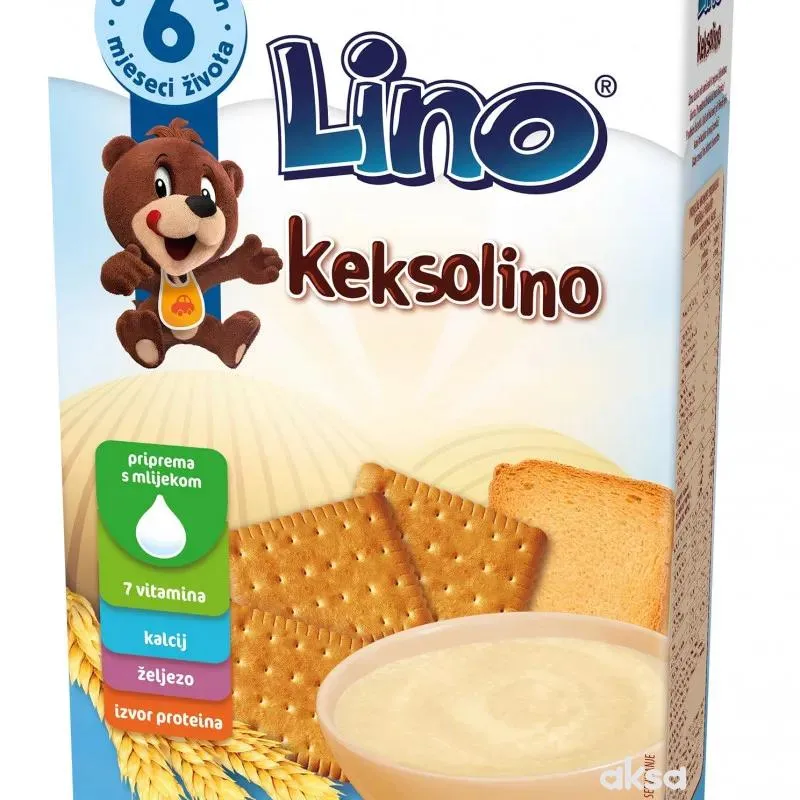 Lino bezmliječna instant kaša keksolino 200g 