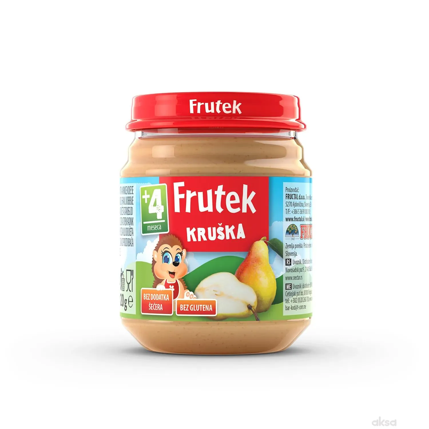 Frutek kašica kruška 120g 