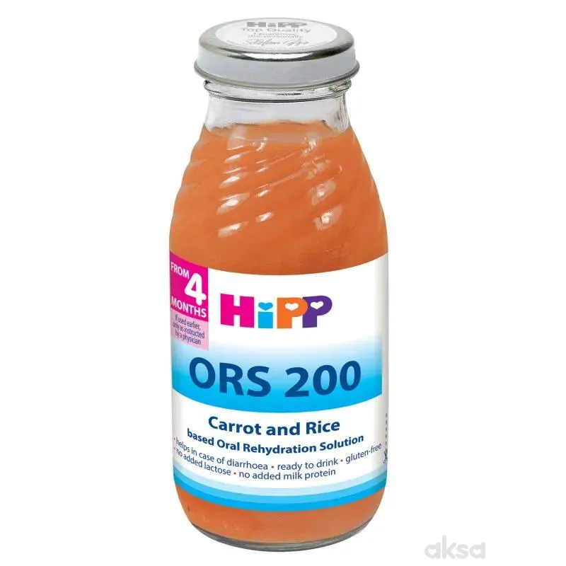 Hipp napitak ors mrkva i riža 200ml