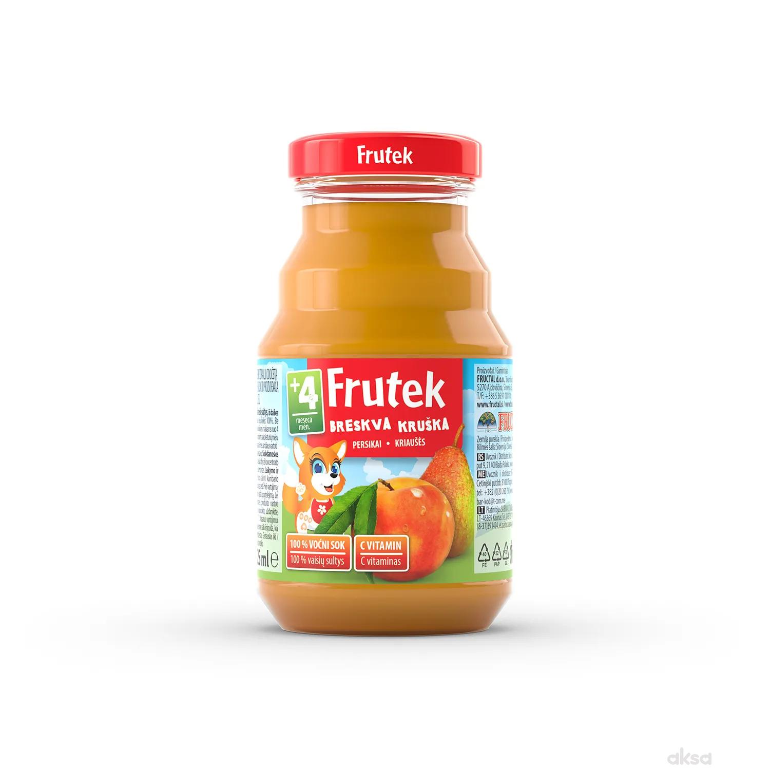 Frutek sok breskva i kruška 125ml 