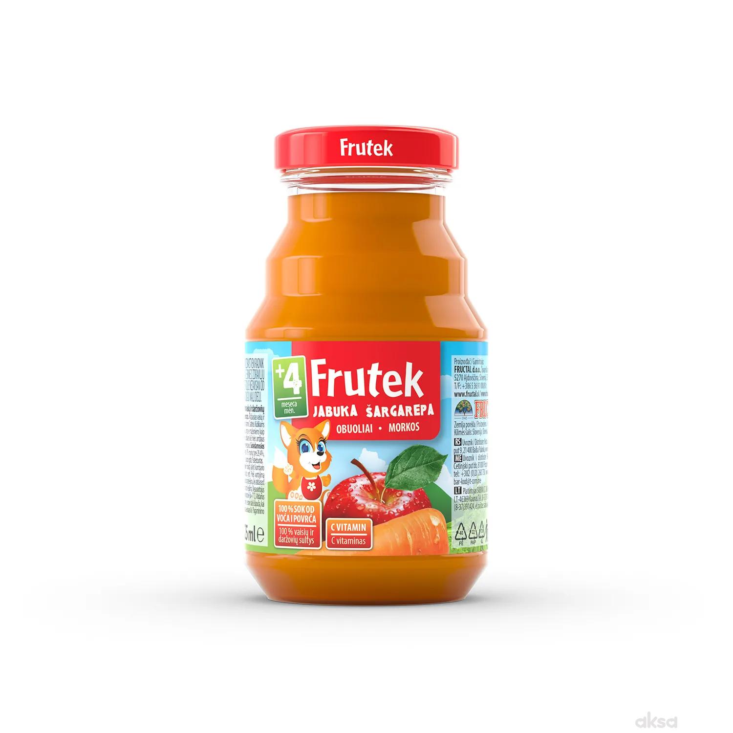 Frutek sok mrkva i jabuka 125ml 