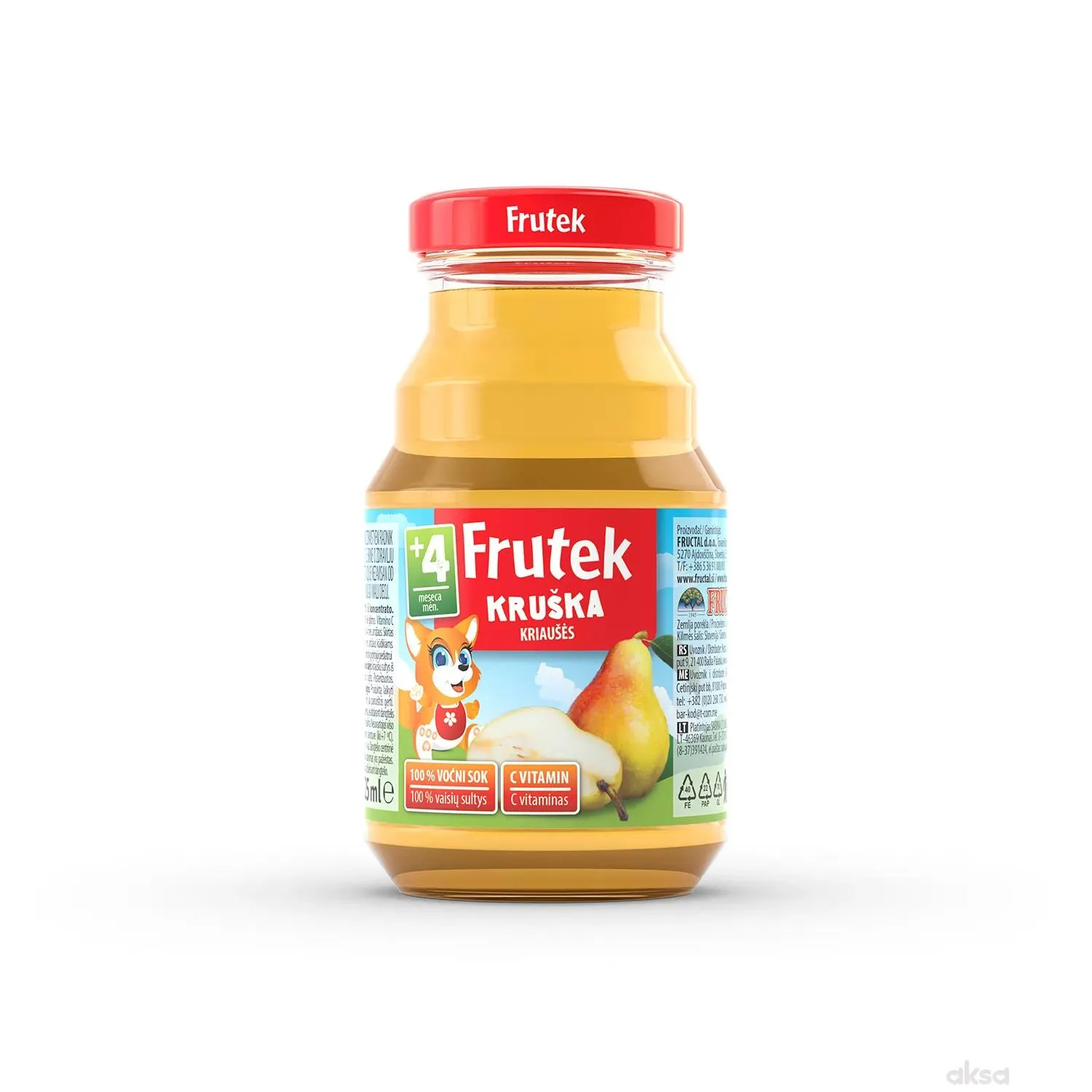 Frutek sok kruška 125ml
