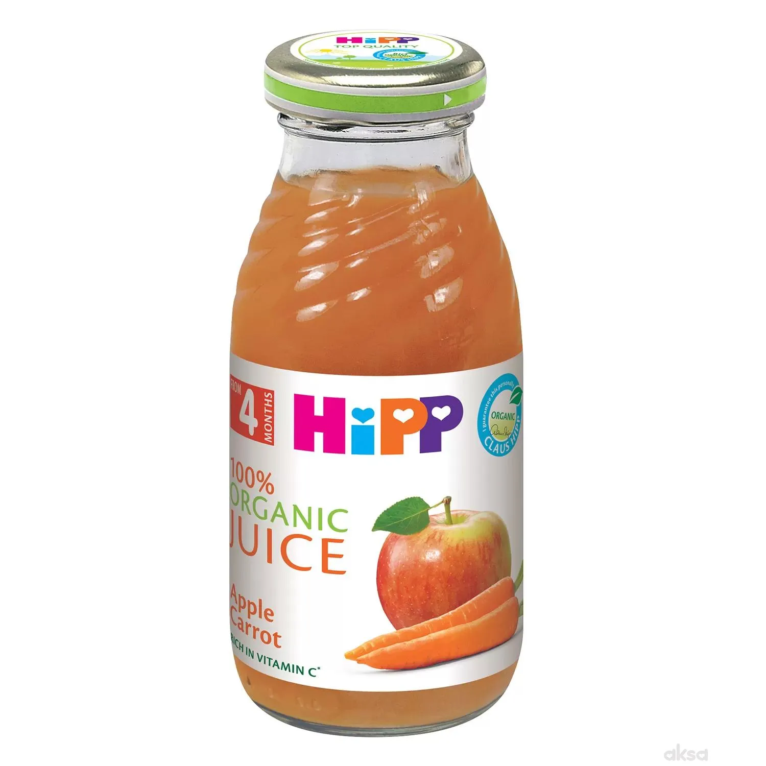 Hipp sok jabuka i mrkva 200ml 