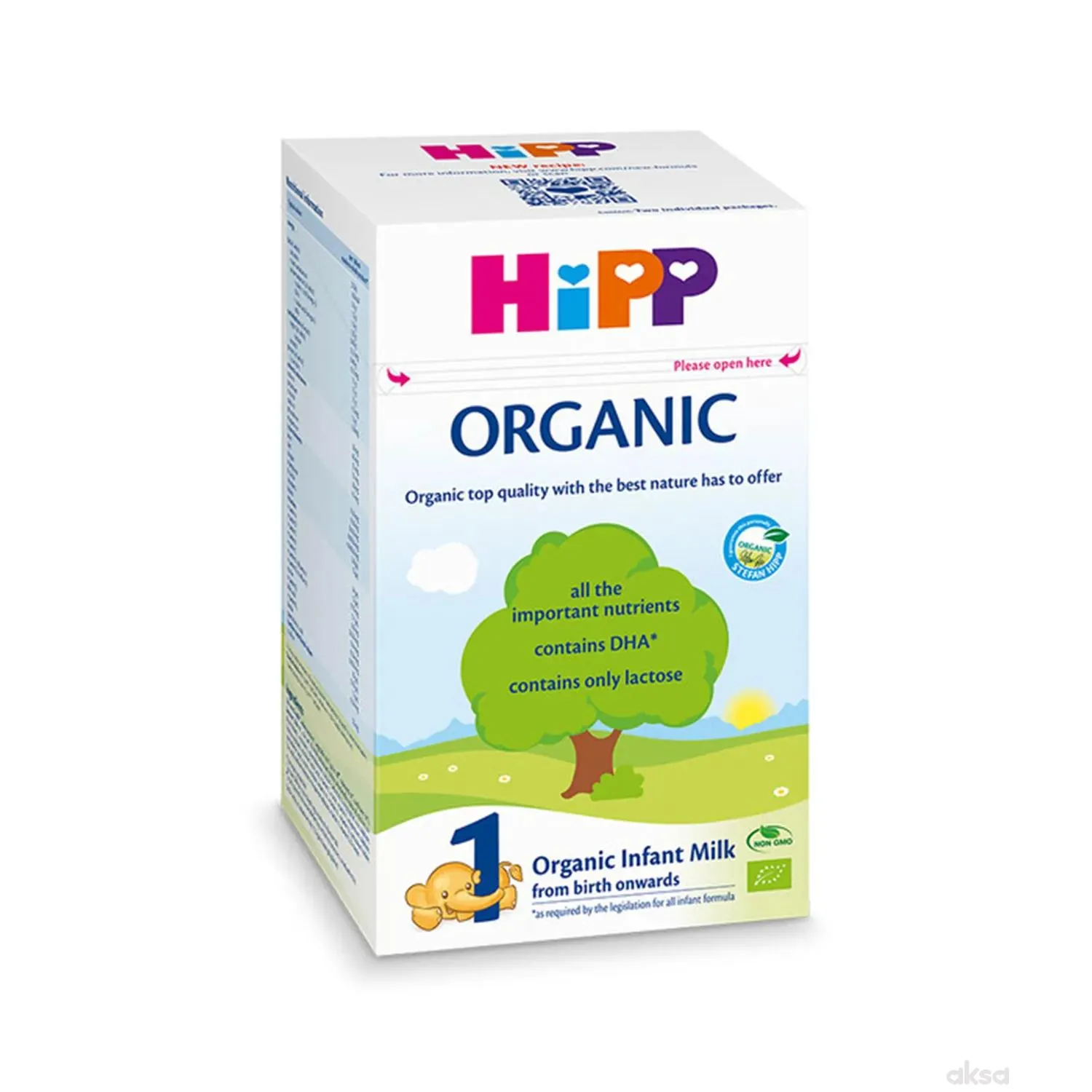 Hipp mlijeko organic 1 800g 