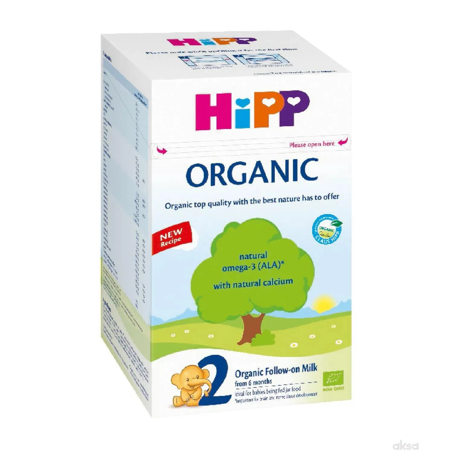 Hipp mlijeko organic 2 800g 