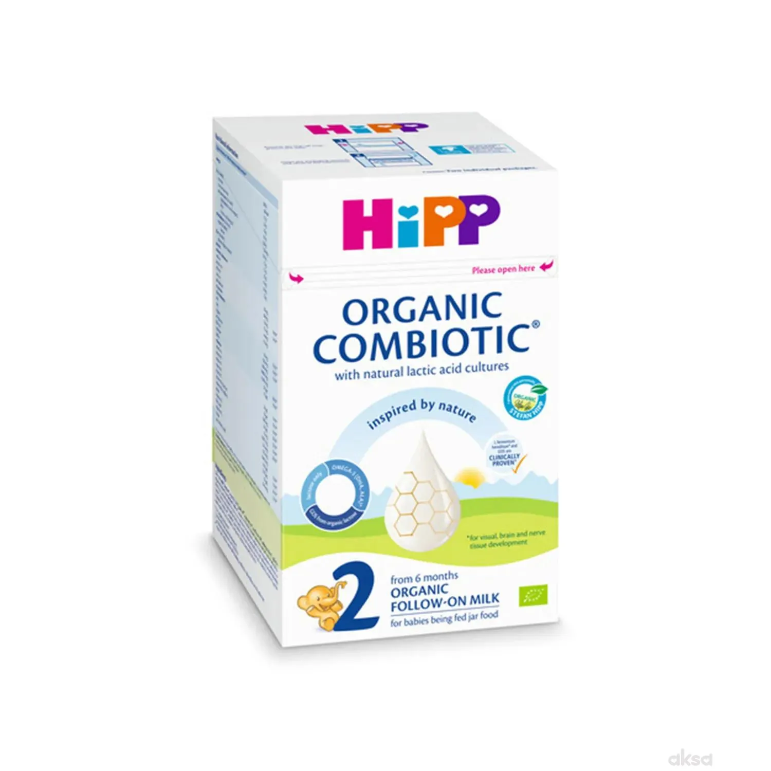 Hipp mlijeko combiotic 2 800g 