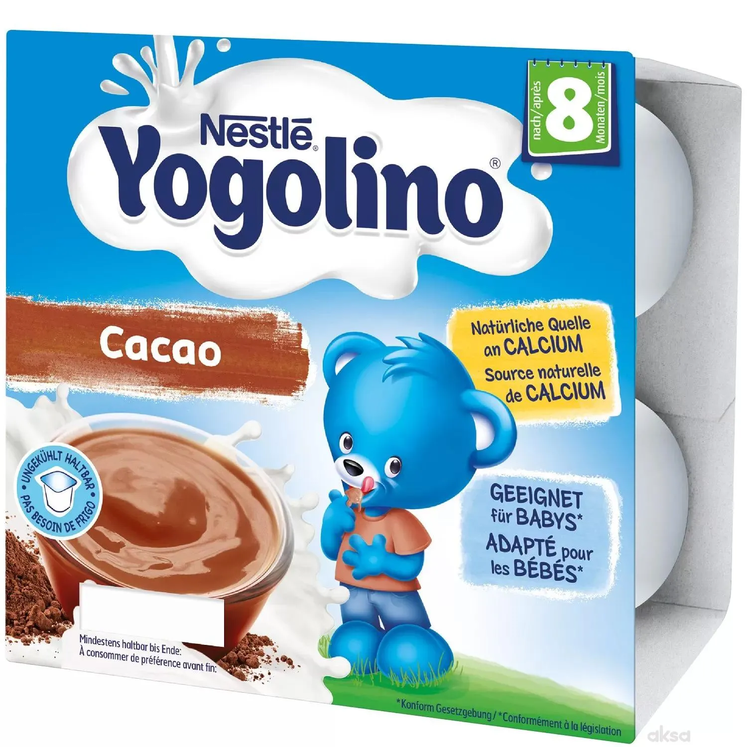 Nestle mliječni desert kakao 4x100g
