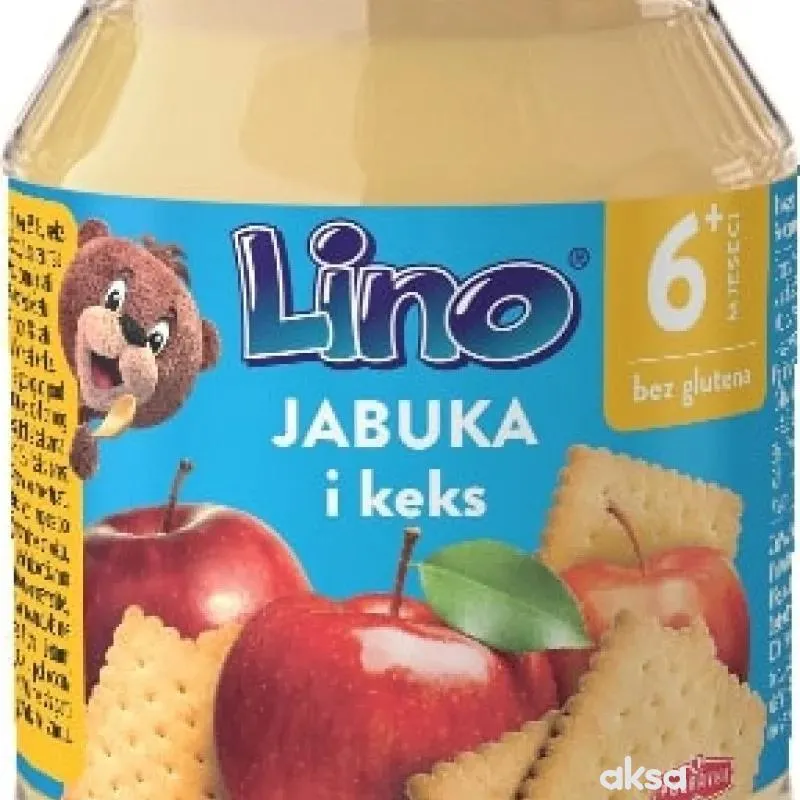 Lino kašica jabuka i keks 190g 