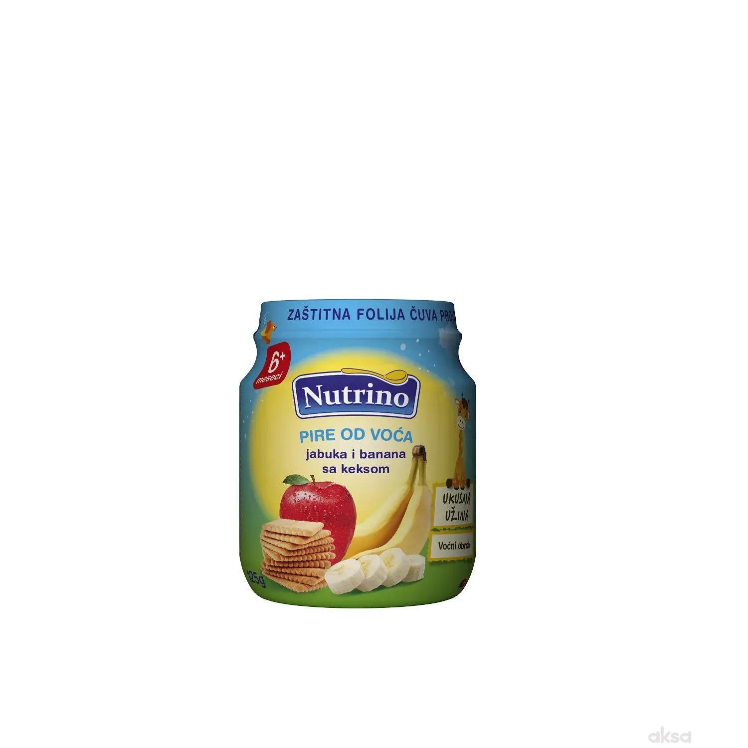 Nutrino kašica jabuka i banana sa keksom 125g