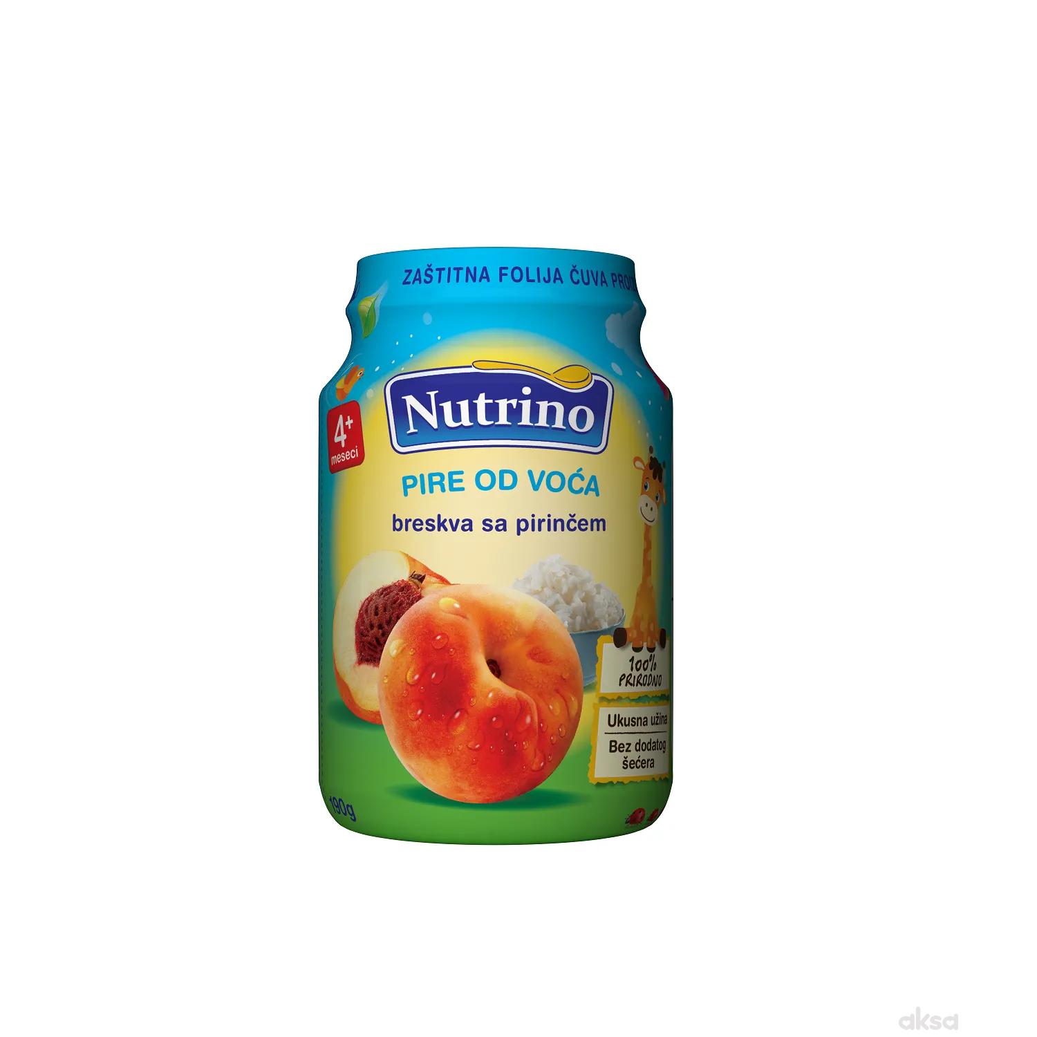 Nutrino kašica breskva sa pirinčem 190g 