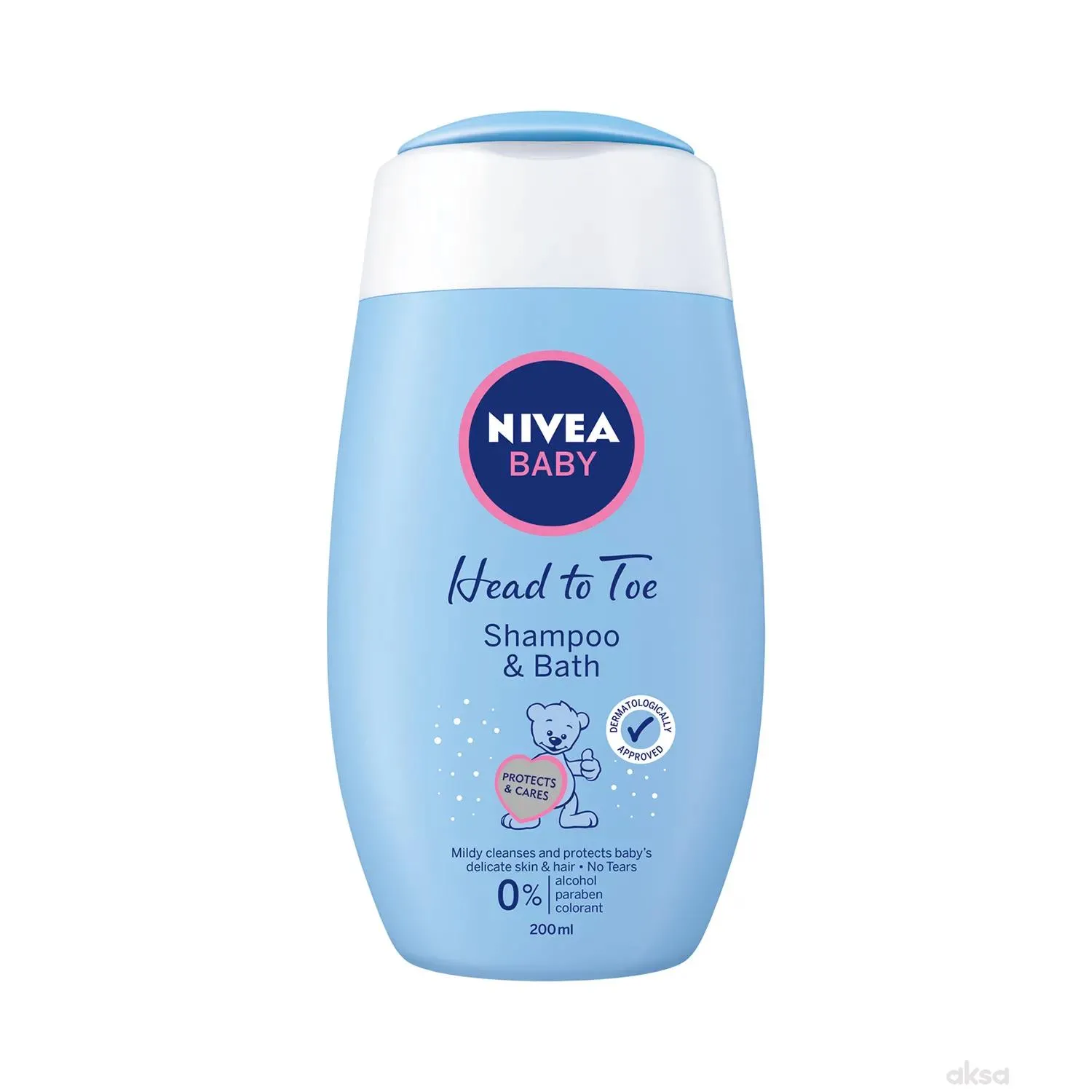 Nivea baby šampon i kupka 200ml