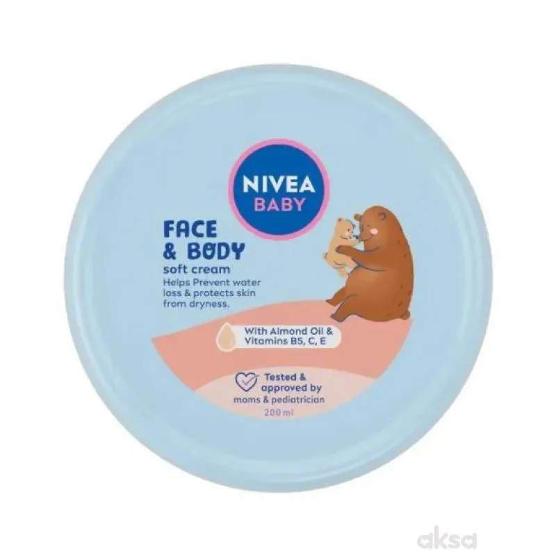 Nivea baby soft krema 200ml 