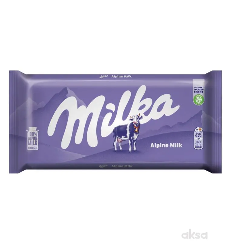 Milka čokolada alpine milk 80g