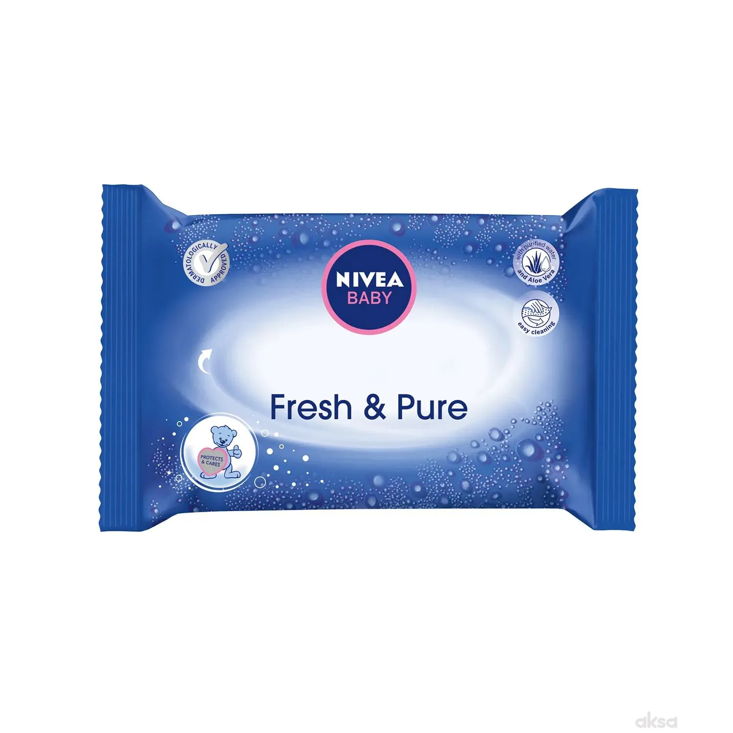 Nivea baby vlažne maramice fresh&pure 63kom