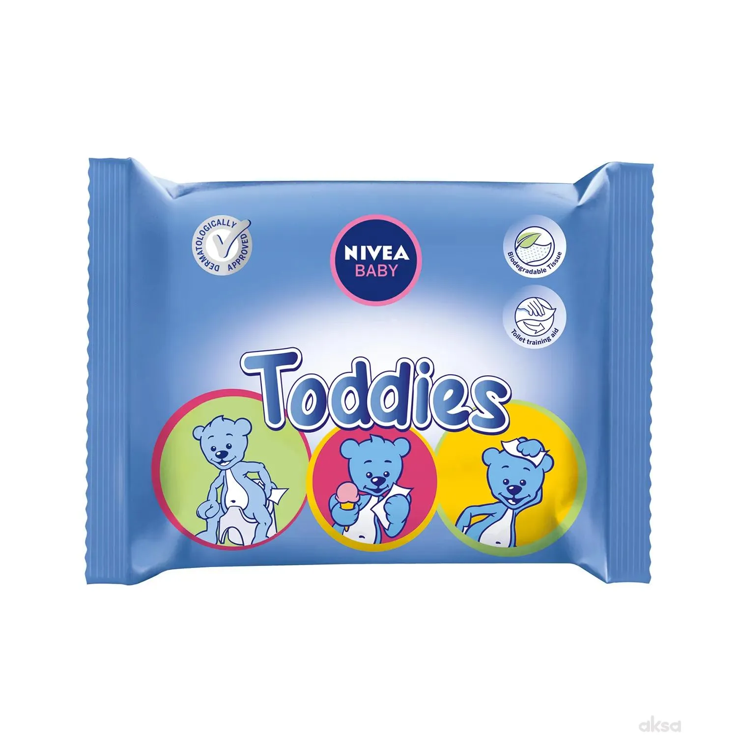 Nivea baby vlažne maramice Toddies 60kom