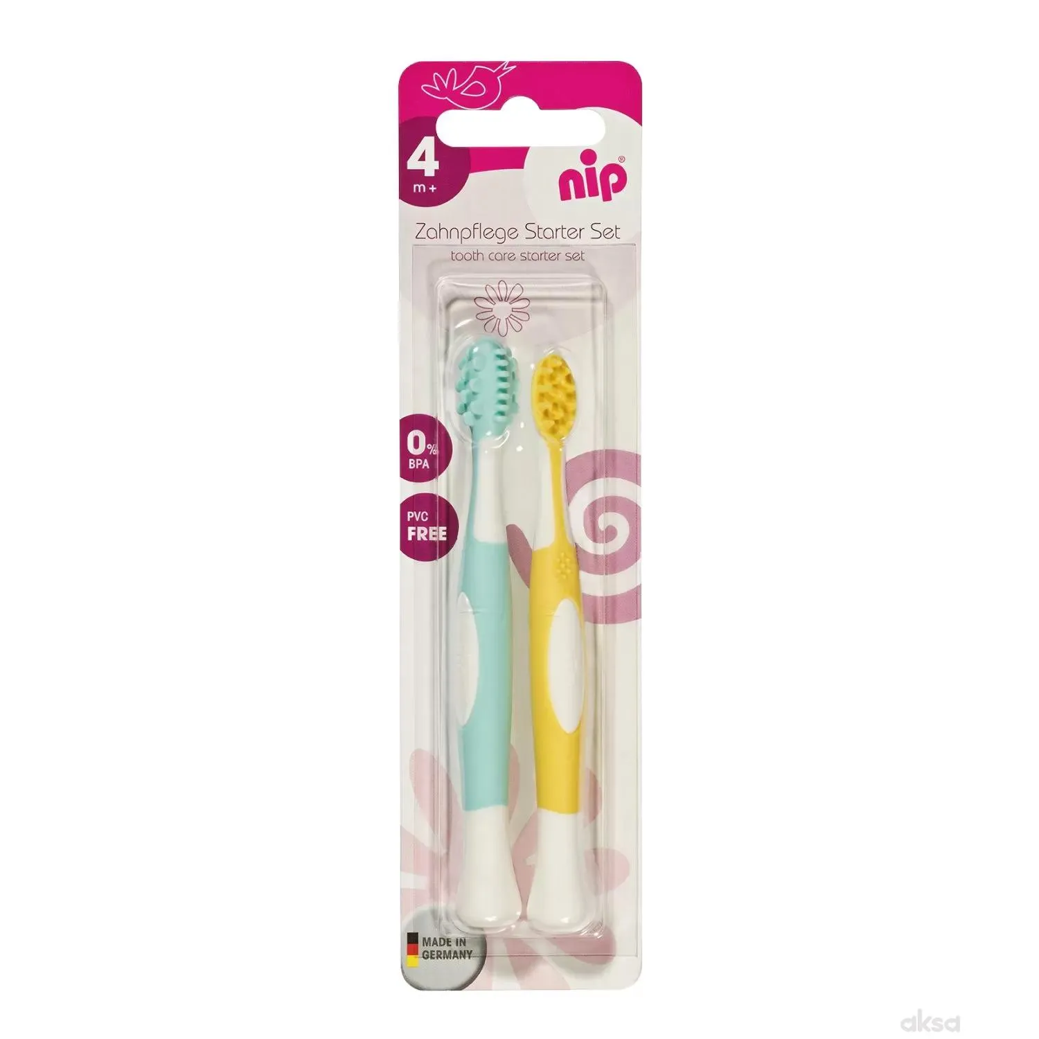Nip set za negu zubića 4m+