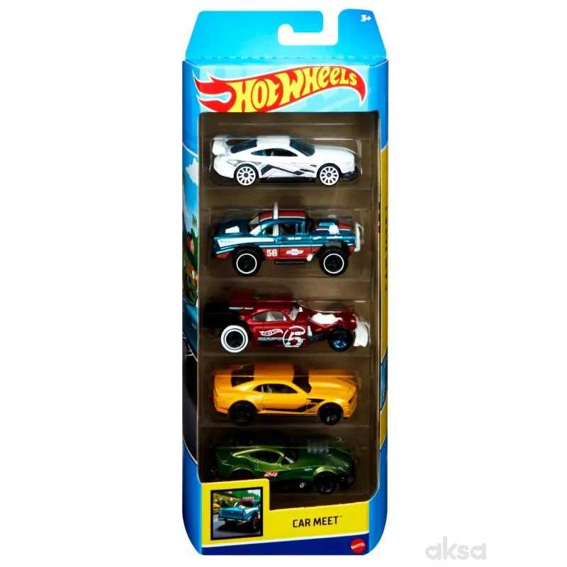 Hot wheels set autića 5 komada 1806