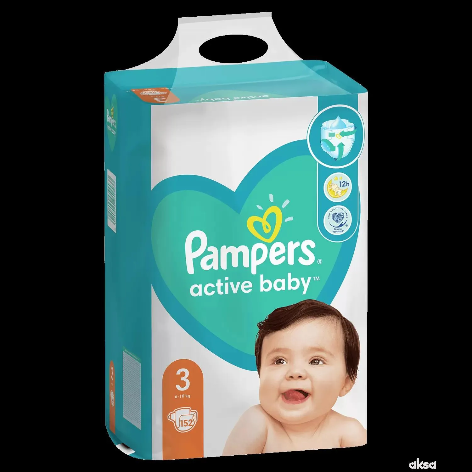 Pampers pelene MB 3 midi 6-10kg 152kom